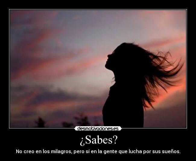 ¿Sabes? - 