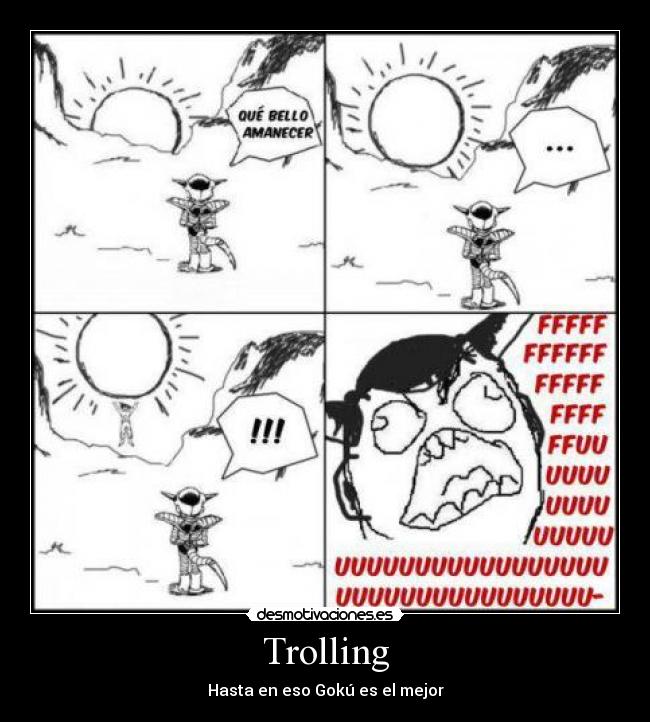 Trolling - Hasta en eso Gokú es el mejor