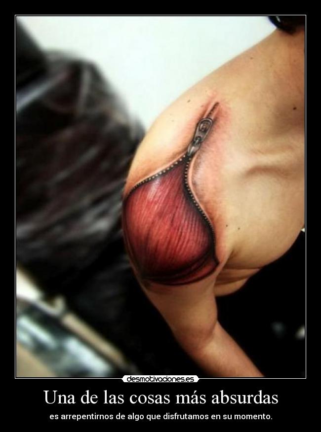 Una de las cosas más absurdas -