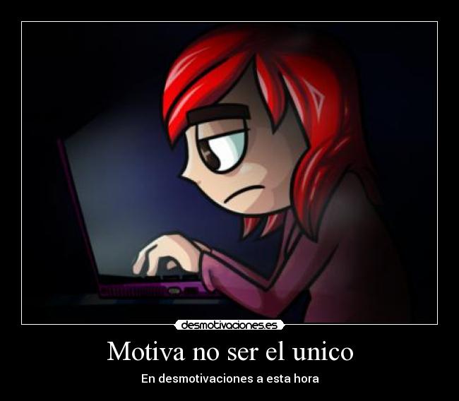 carteles motiva hora computadora tarde teclado desmotivaciones