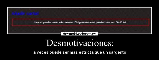 Desmotivaciones: - 