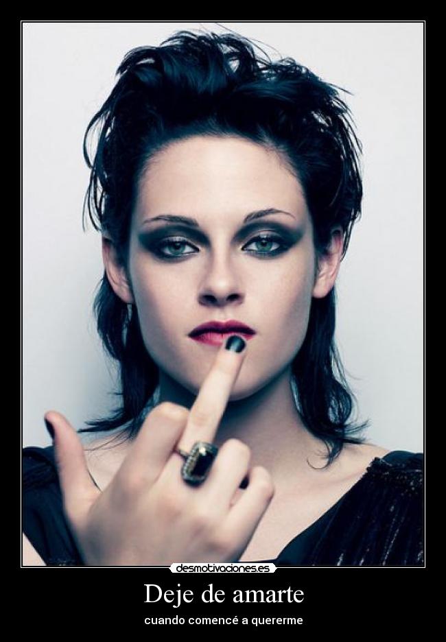 Deje de amarte - cuando comencé a quererme