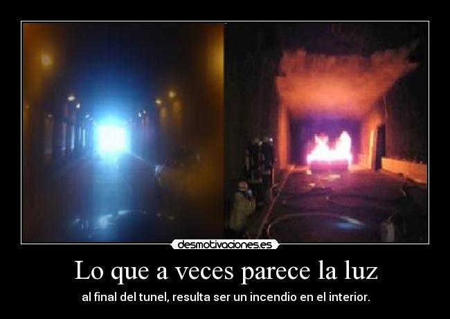 Lo que a veces parece la luz -