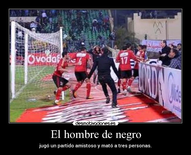 El hombre de negro -