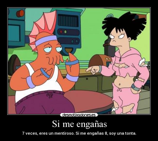 carteles futurama zoidberg amy desmotivaciones