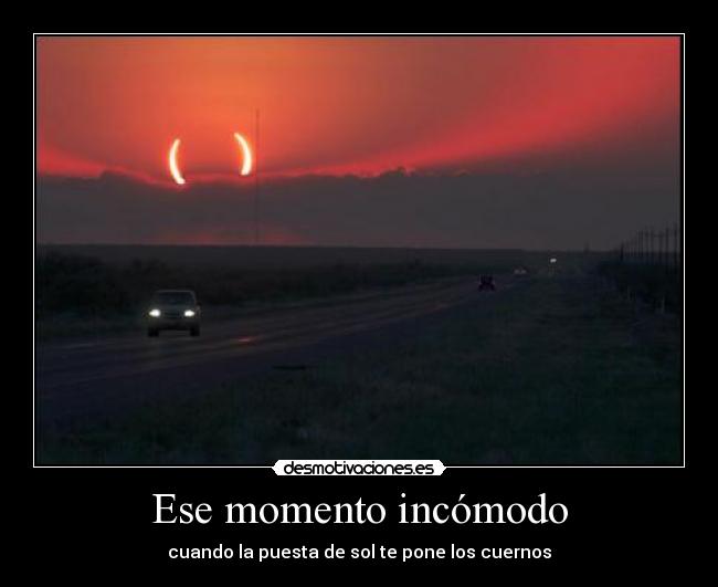 Ese momento incómodo -