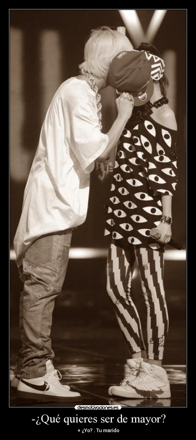 -¿Qué quieres ser de mayor? -