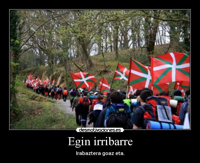 Egin irribarre -