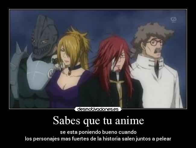 Sabes que tu anime -