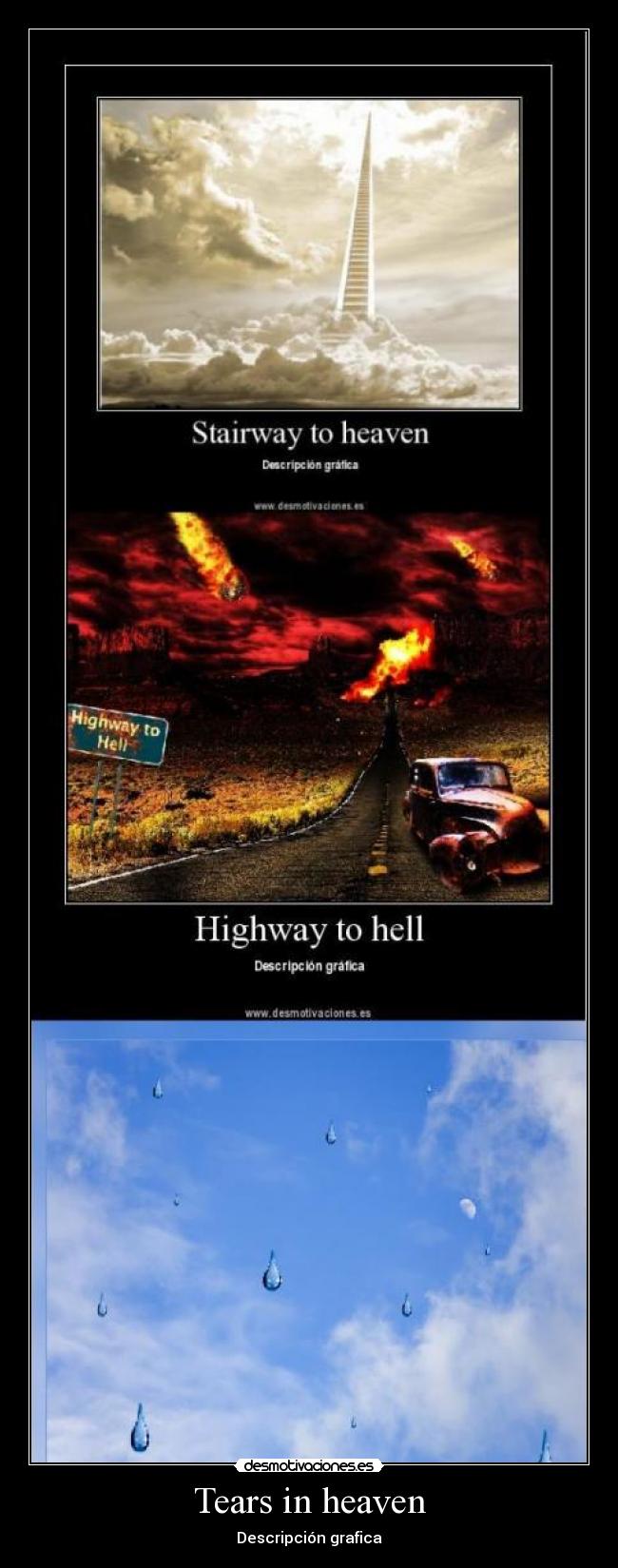 Tears in heaven - Descripción grafica