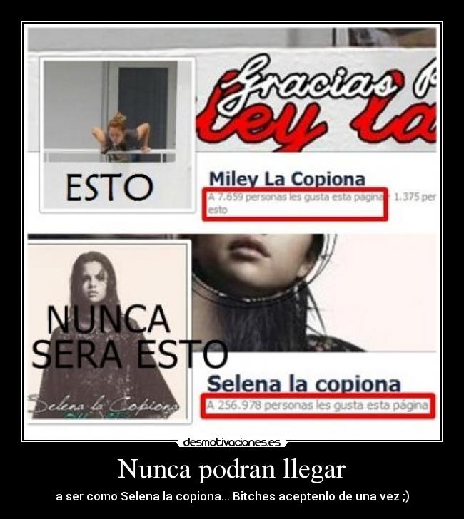 Nunca podran llegar - 