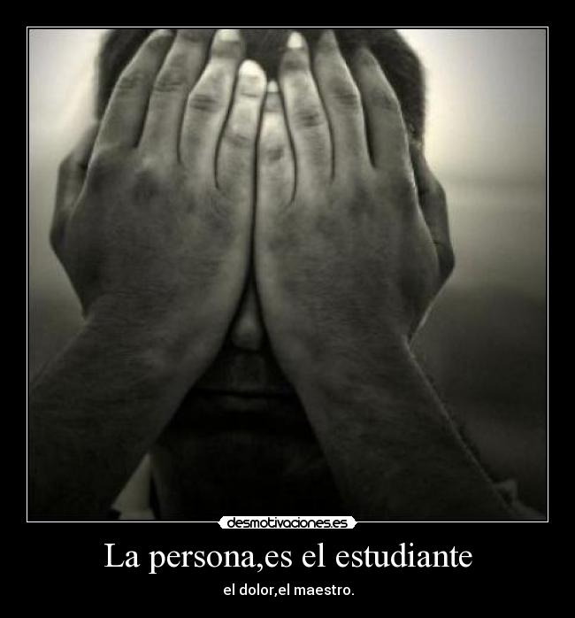 La persona,es el estudiante - 