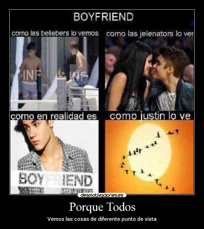 Porque Todos - Vemos las cosas de diferente punto de vista