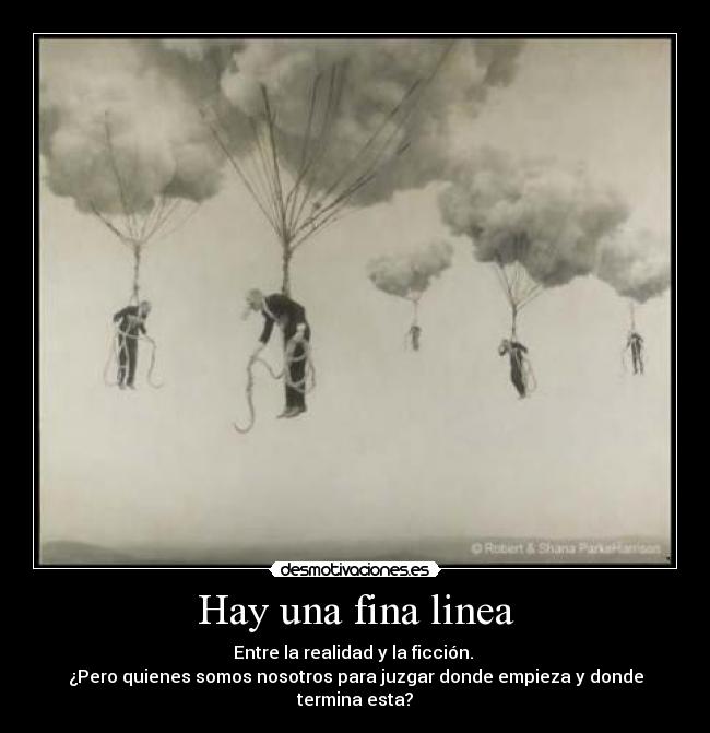Hay una fina linea - 
