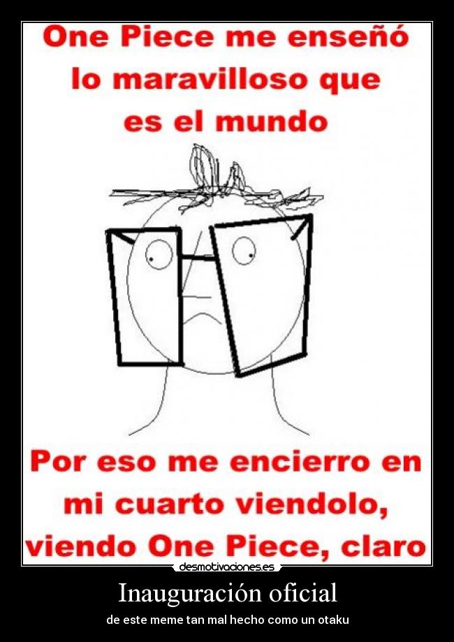 Inauguración oficial -