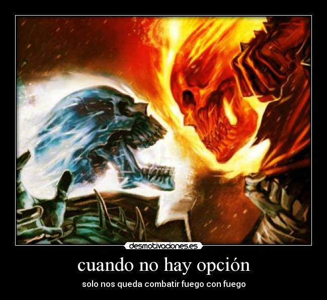 carteles ghost rider jony blaze marvel desmotivaciones