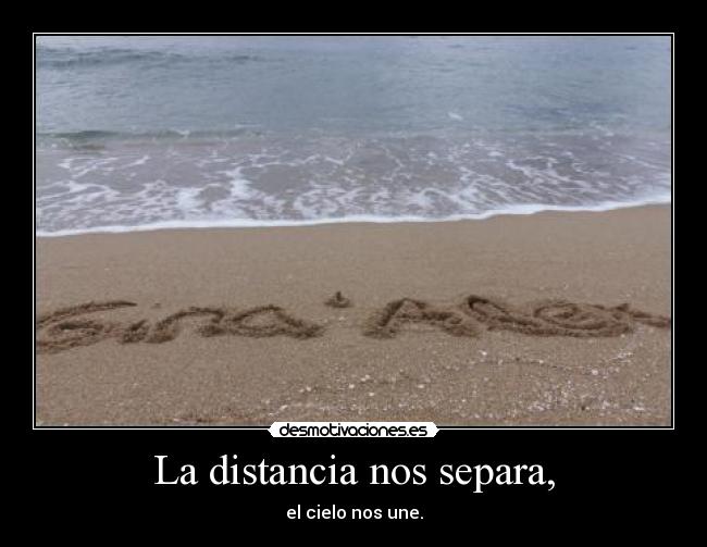 carteles distancia amor desmotivaciones