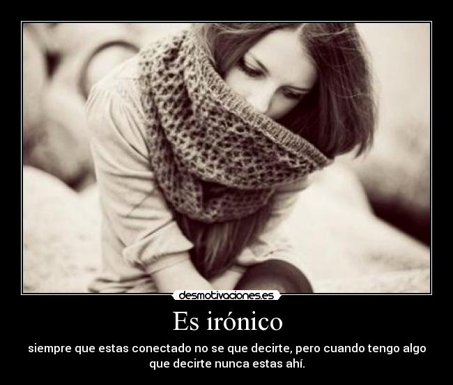 Es irónico - 