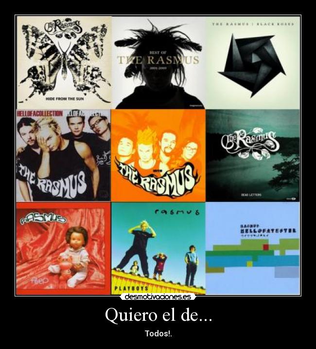 carteles the rasmus desmotivaciones