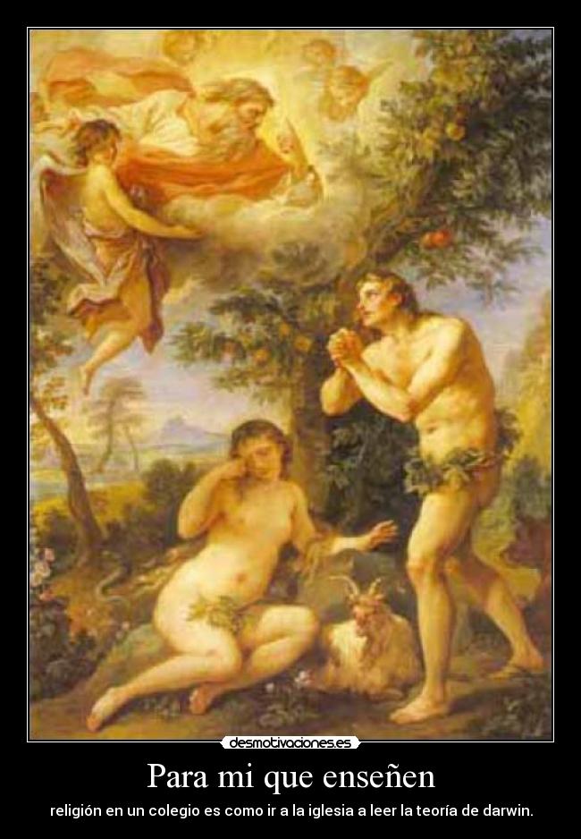 Para mi que enseñen -