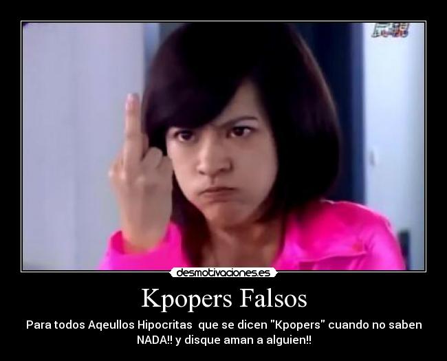 Kpopers Falsos -