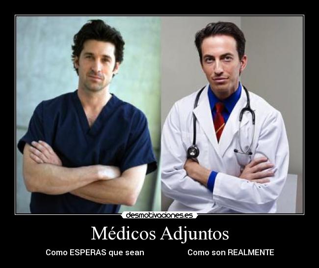 carteles medicos adjuntos feos guapos desmotivaciones