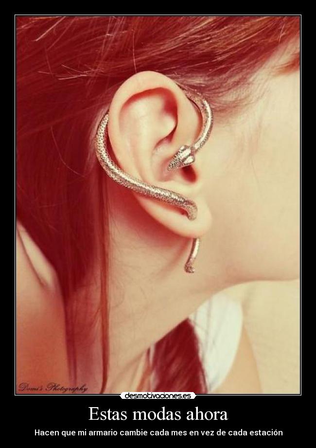 Estas modas ahora - Hacen que mi armario cambie cada mes en vez de cada estación