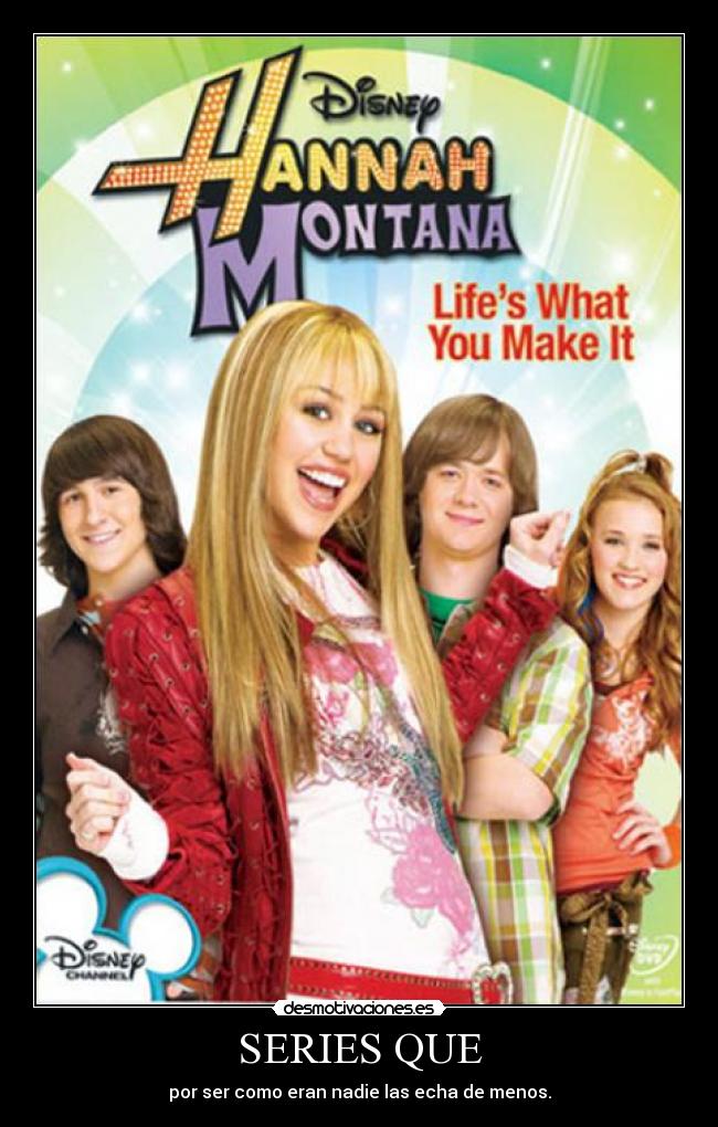 SERIES QUE - por ser como eran nadie las echa de menos.