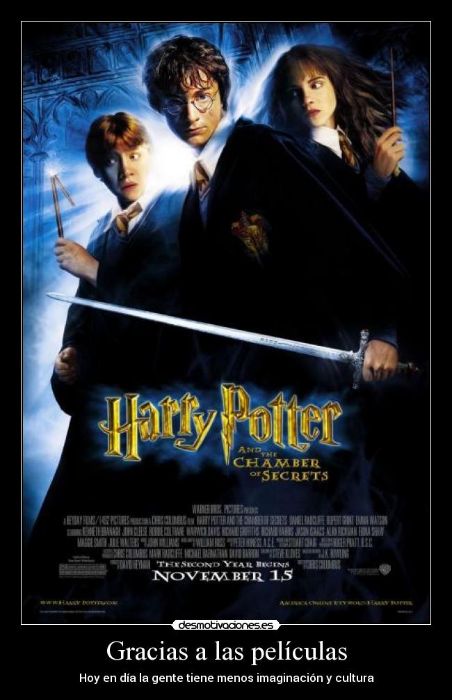 Gracias a las películas -