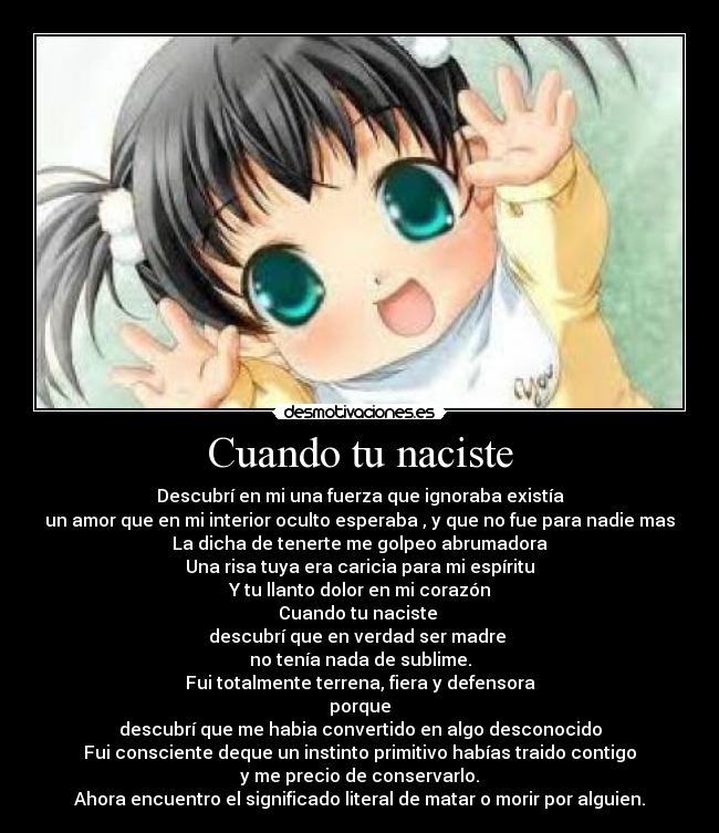 Cuando tu naciste - 