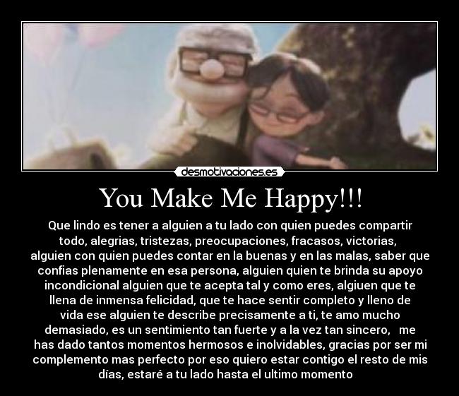 You Make Me Happy!!! -