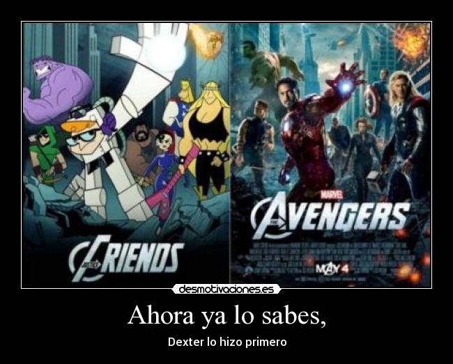 carteles dexter hizo primero desmotivaciones