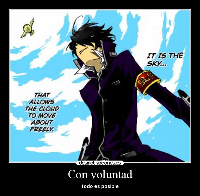 Con voluntad - 