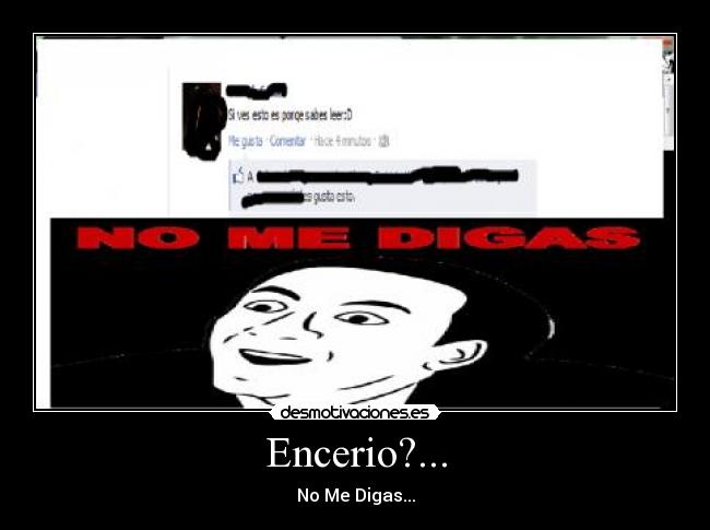 Encerio?... - 