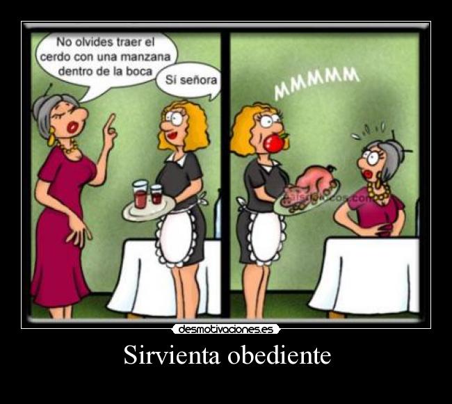 Sirvienta obediente - 