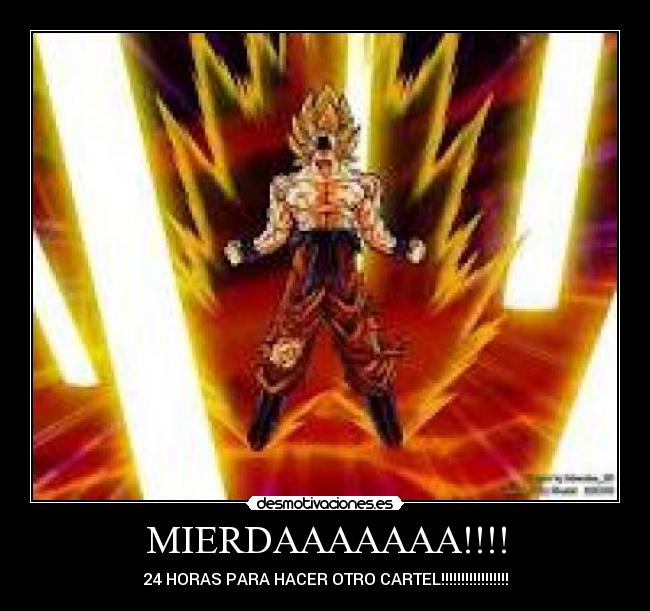 MIERDAAAAAAA!!!! -