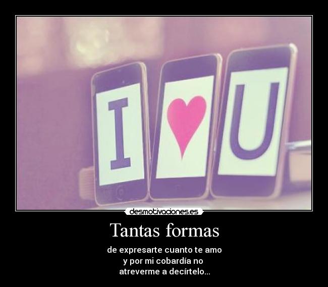 Tantas formas - 