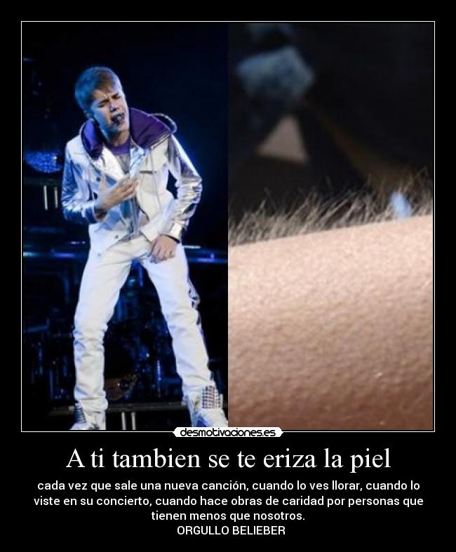 A ti tambien se te eriza la piel -