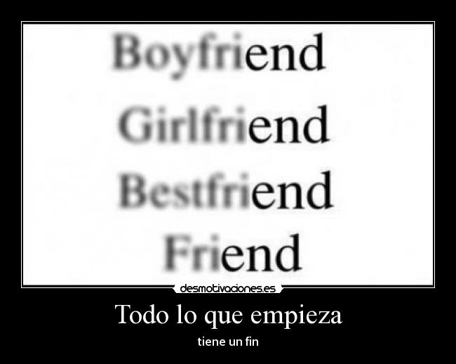 Todo lo que empieza -