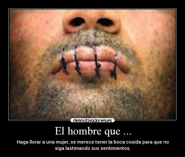 El hombre que ... - 
