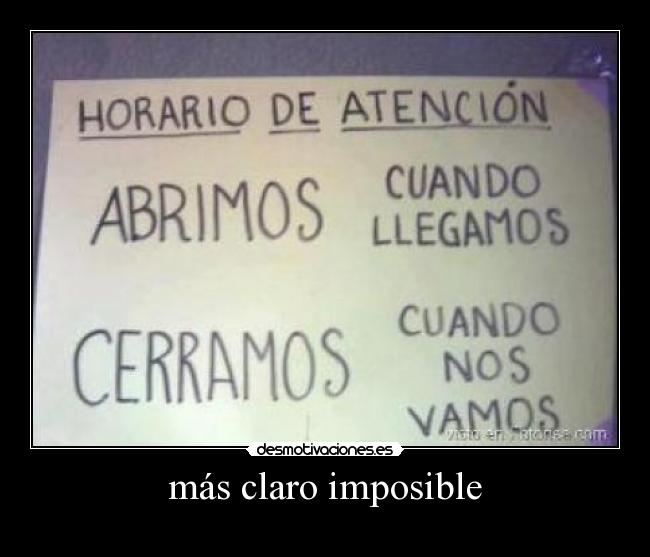 carteles imposible malditos jejejejejeje desmotivaciones