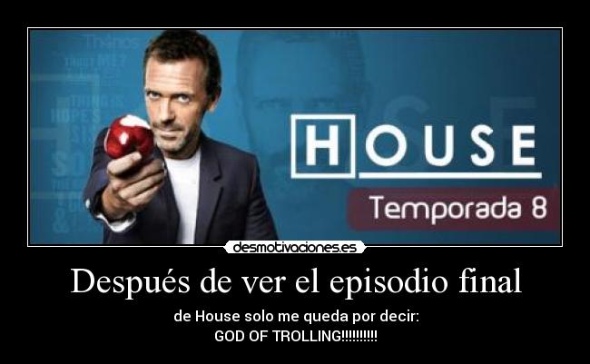 Después de ver el episodio final - 