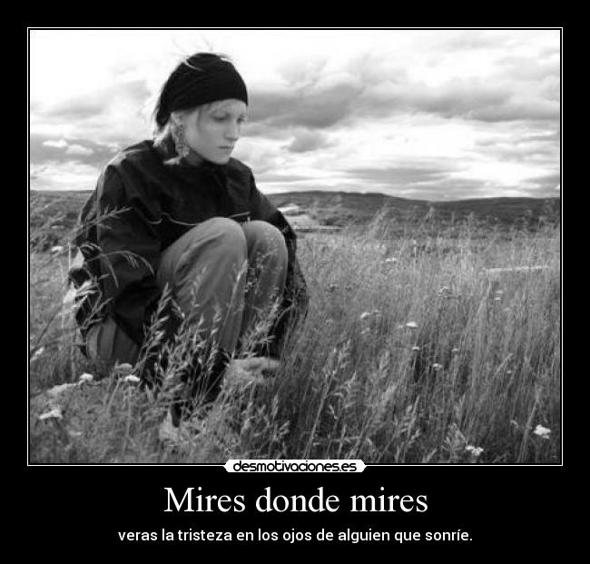 Mires donde mires -