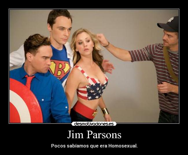 Jim Parsons - Pocos sabíamos que era Homosexual.