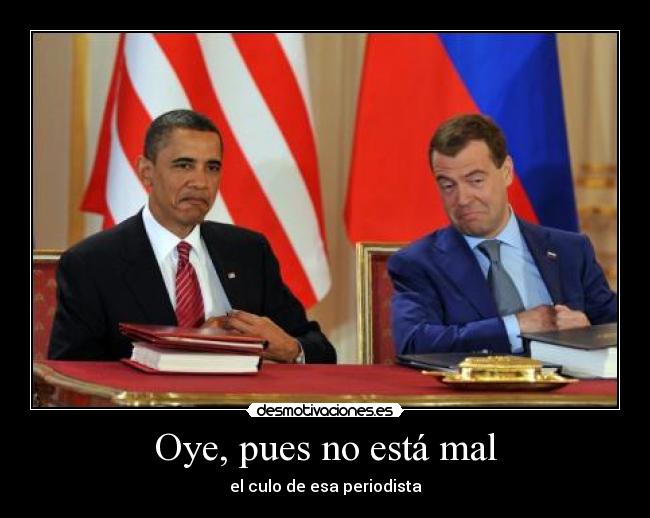 Oye, pues no está mal - el culo de esa periodista