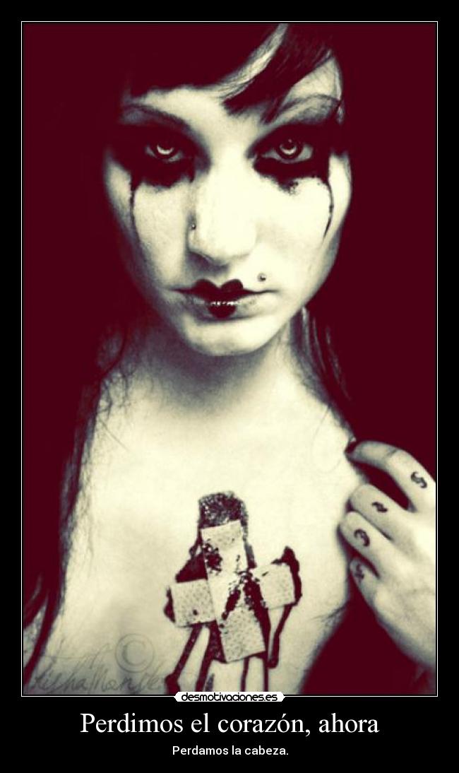 carteles corazon clanblood metaforicamente hablando evidente desmotivaciones