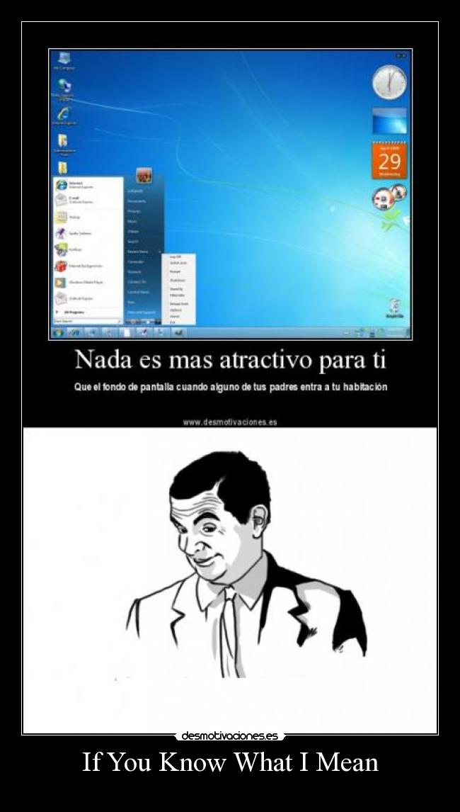 If You Know What I Mean -