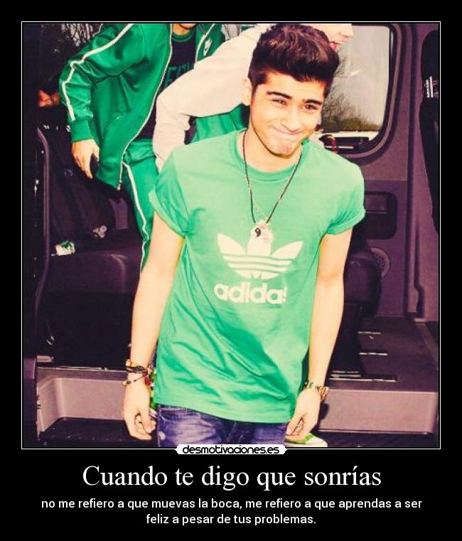 Cuando te digo que sonrías - 