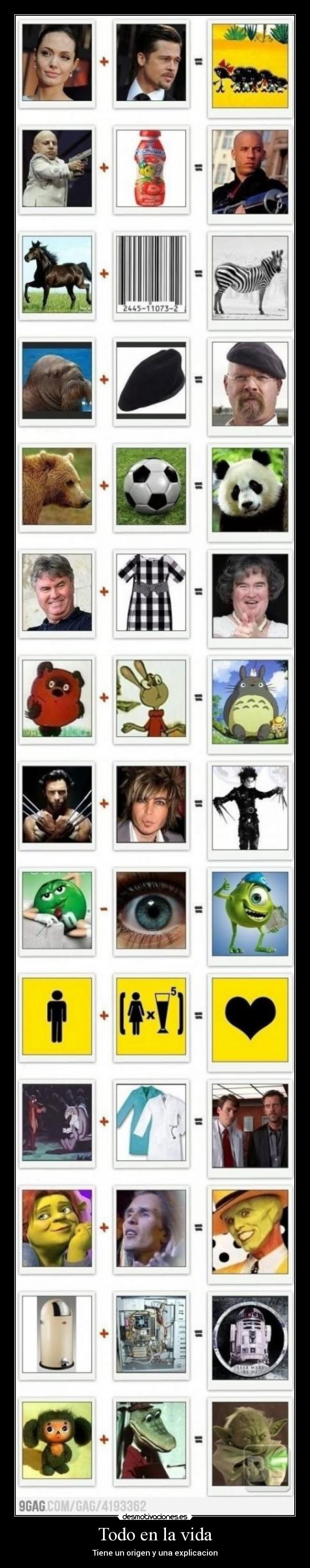 Todo en la vida - Tiene un origen y una explicacion