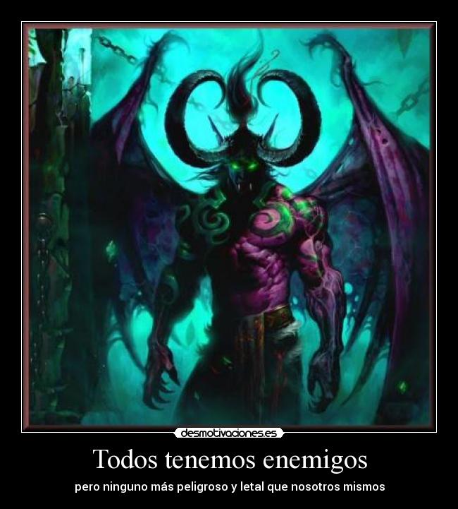 carteles enemigos desmotivaciones